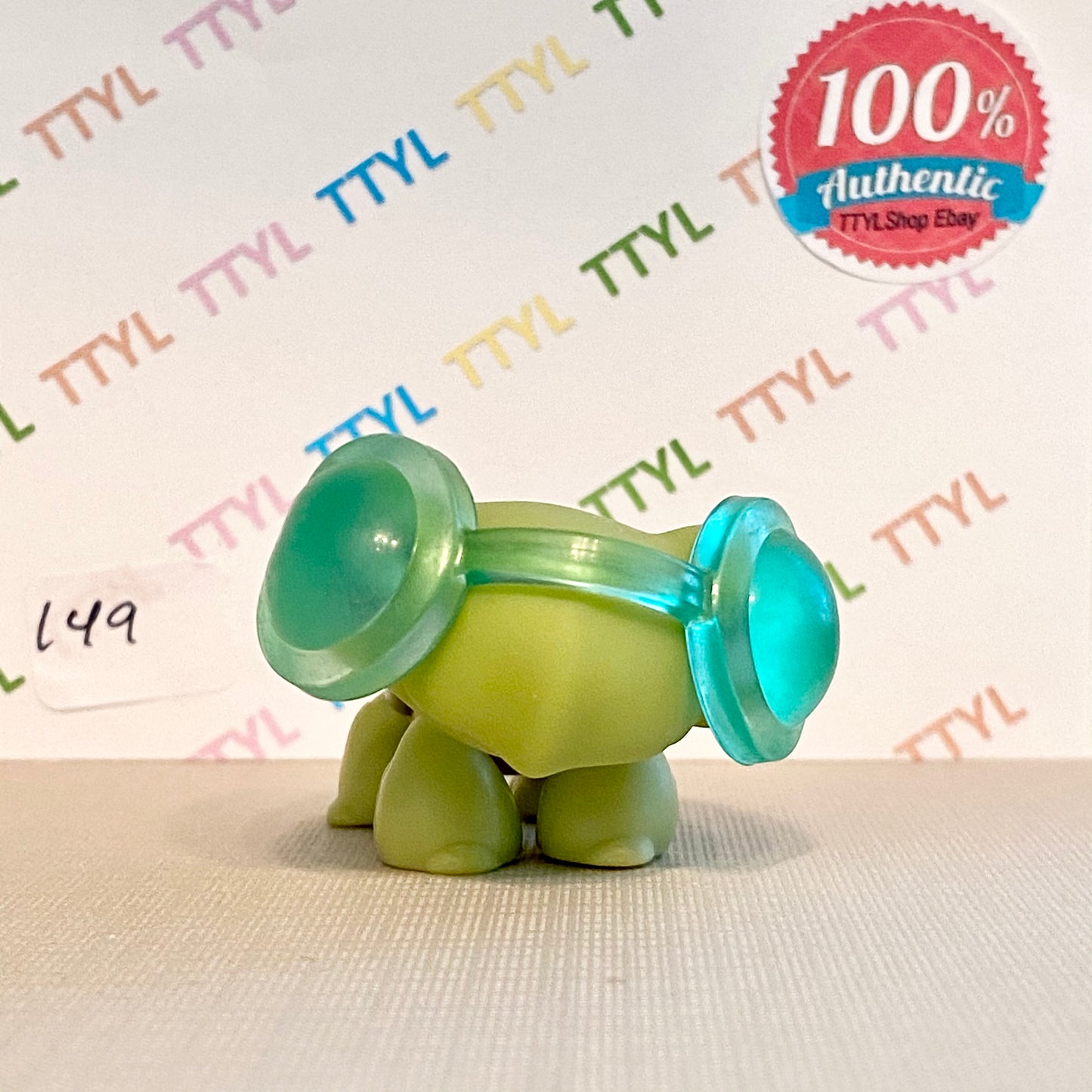 Authentic Vintage Littlest Pet Shop Turtle No. 149