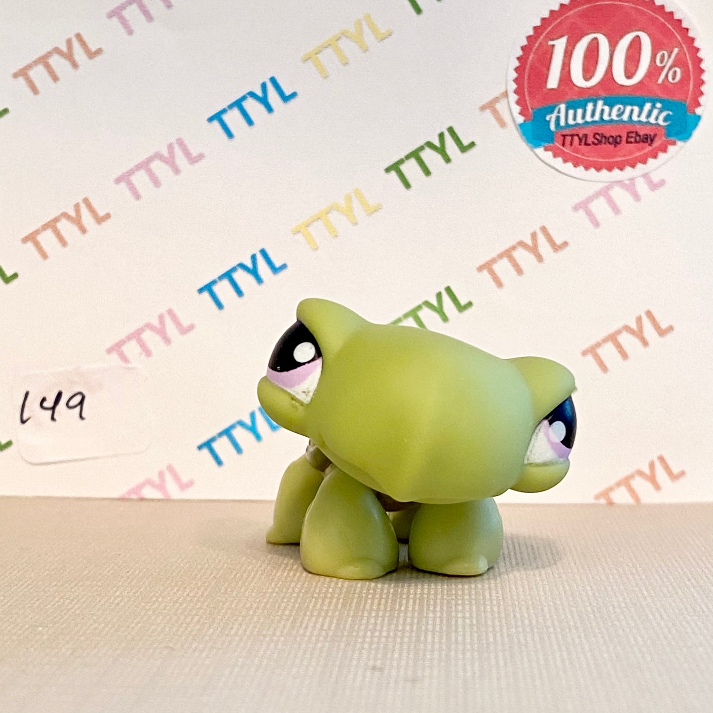 Authentic Vintage Littlest Pet Shop Turtle No. 149