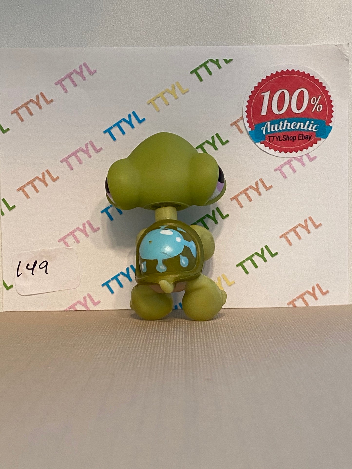 Authentic Vintage Littlest Pet Shop Turtle No. 149