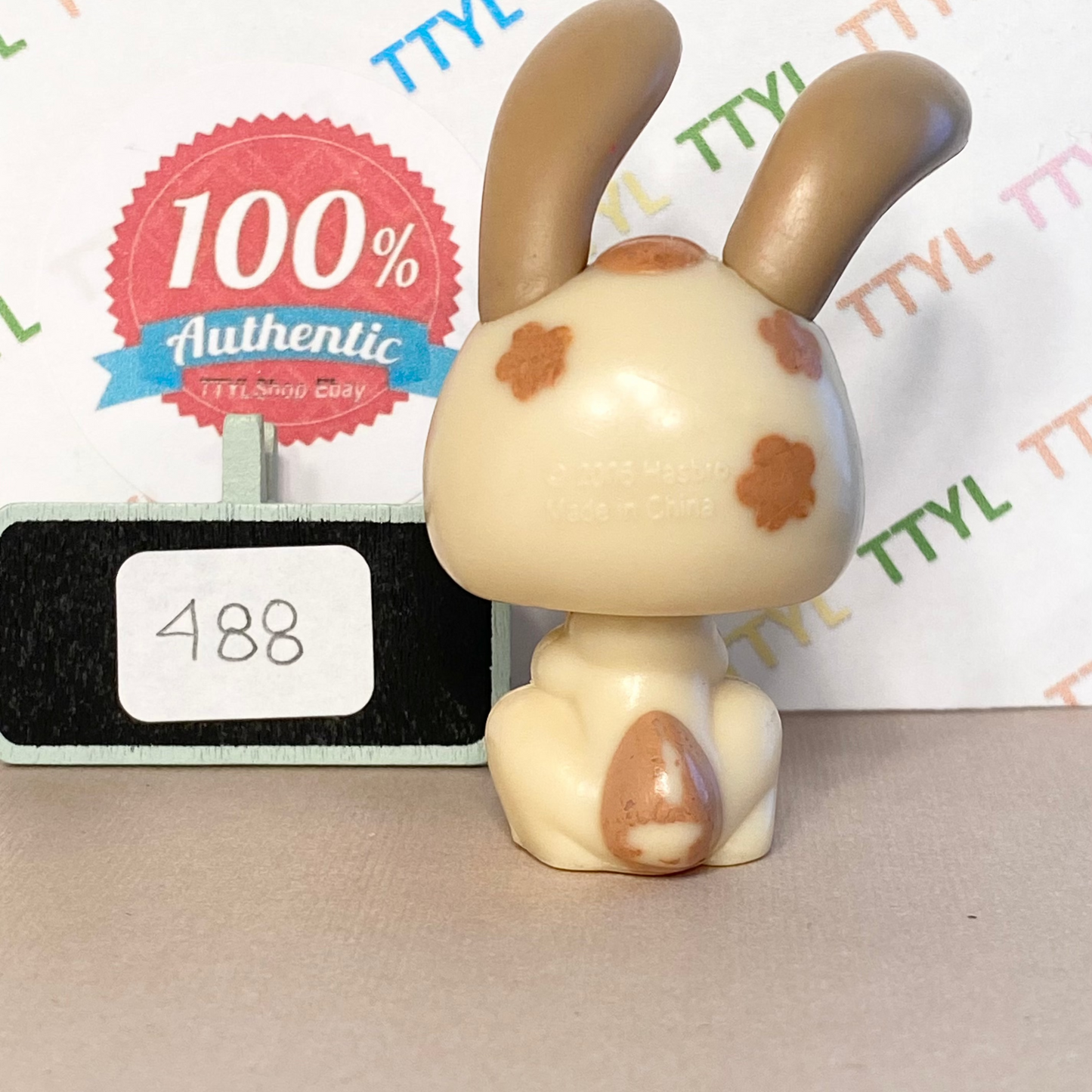 Authentic Vintage Littlest Pet Shop Rabbit No. 488
