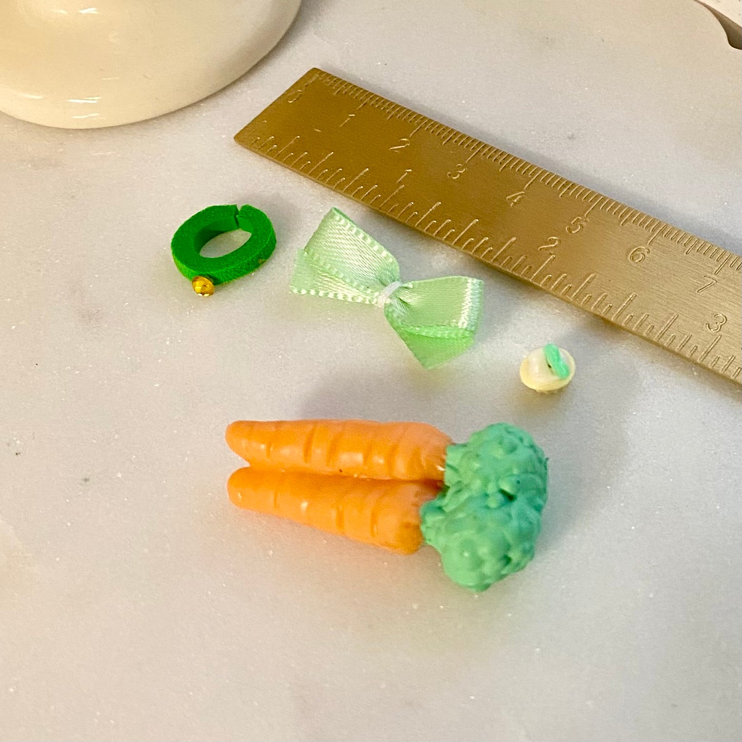 Vintage Authentic Littlest Pet Shop LPS Rabbit 1497 Brown Green Stars LPSO