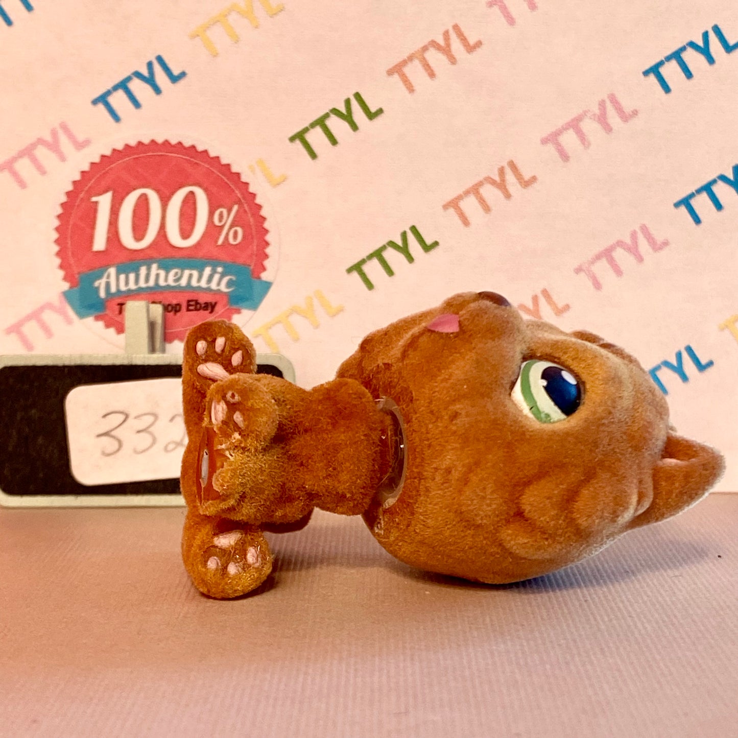 Authentic Vintage Littlest Pet Shop Chow Dog No. 332