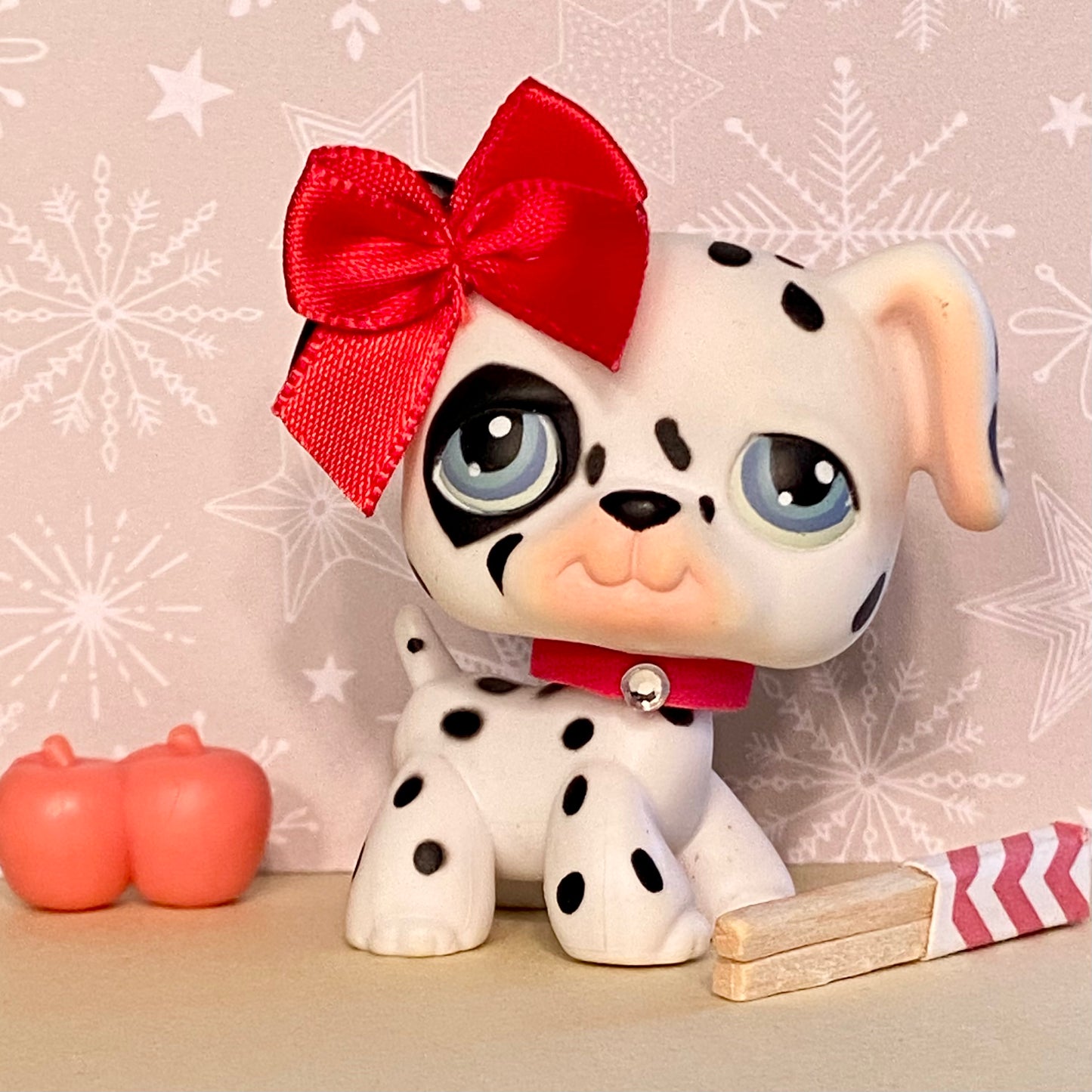 Authentic Vintage Littlest Pet Shop Dalmatian Dog No. 44