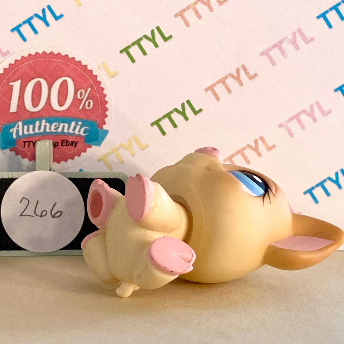 Authentic Vintage Littlest Pet Shop Pig No. 266