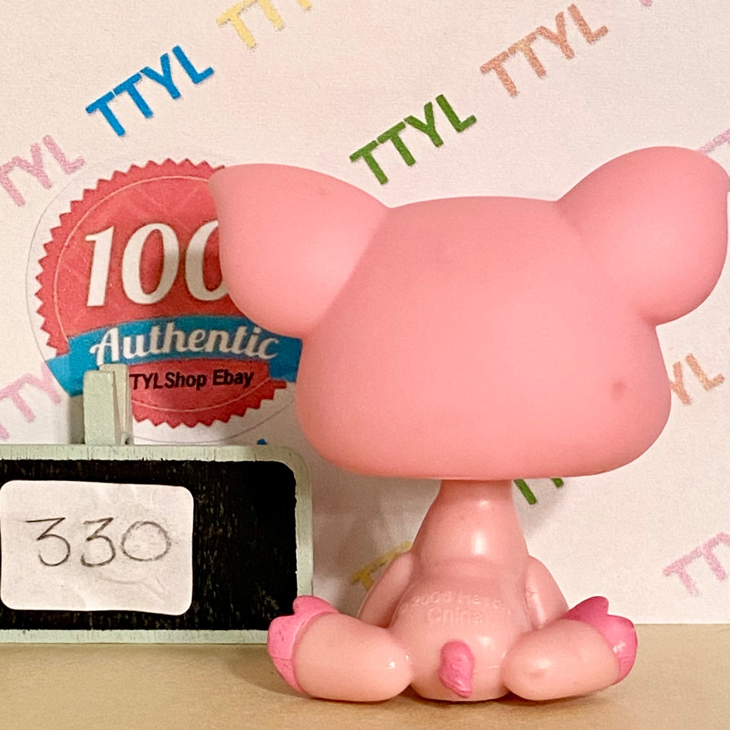 Authentic Vintage Littlest Pet Shop Pig No. 330