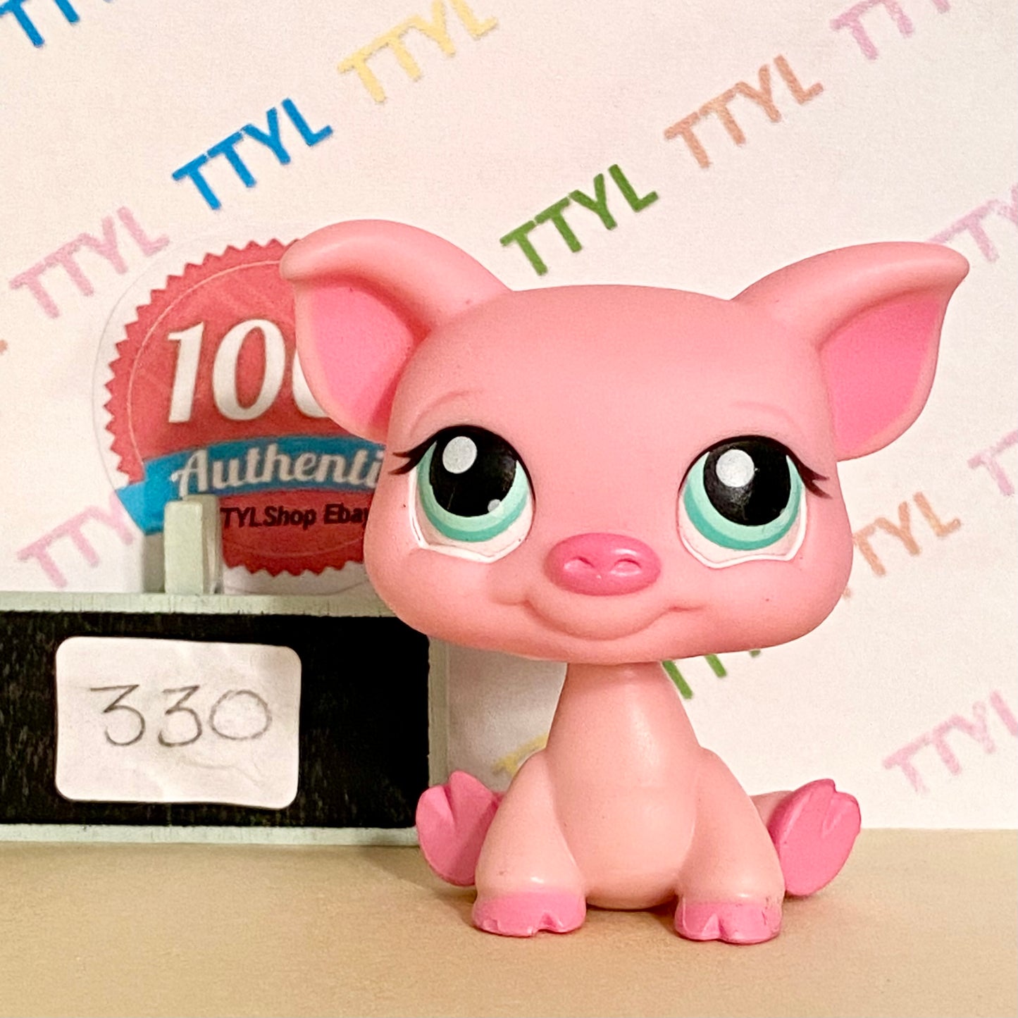 Authentic Vintage Littlest Pet Shop Pig No. 330