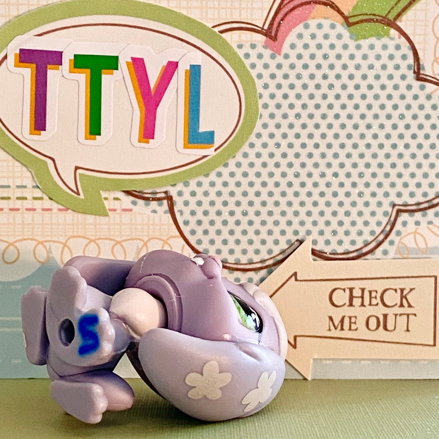 Authentic Vintage Littlest Pet Shop Rabbit No. 648