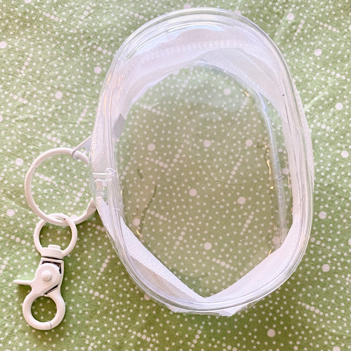 Clear Doll Keychain Pouch