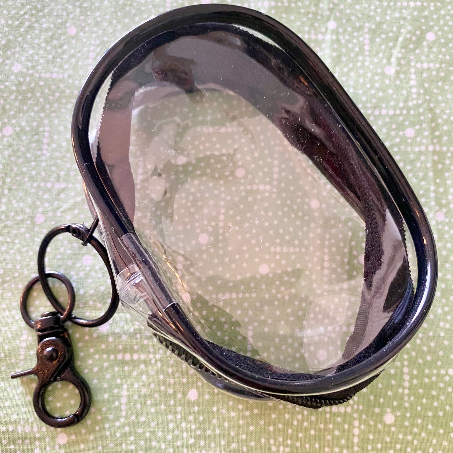 Clear Doll Keychain Pouch