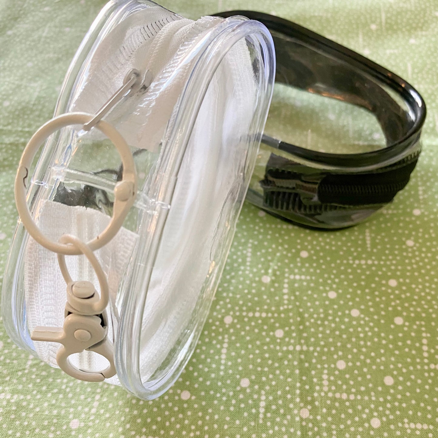 Clear Doll Keychain Pouch