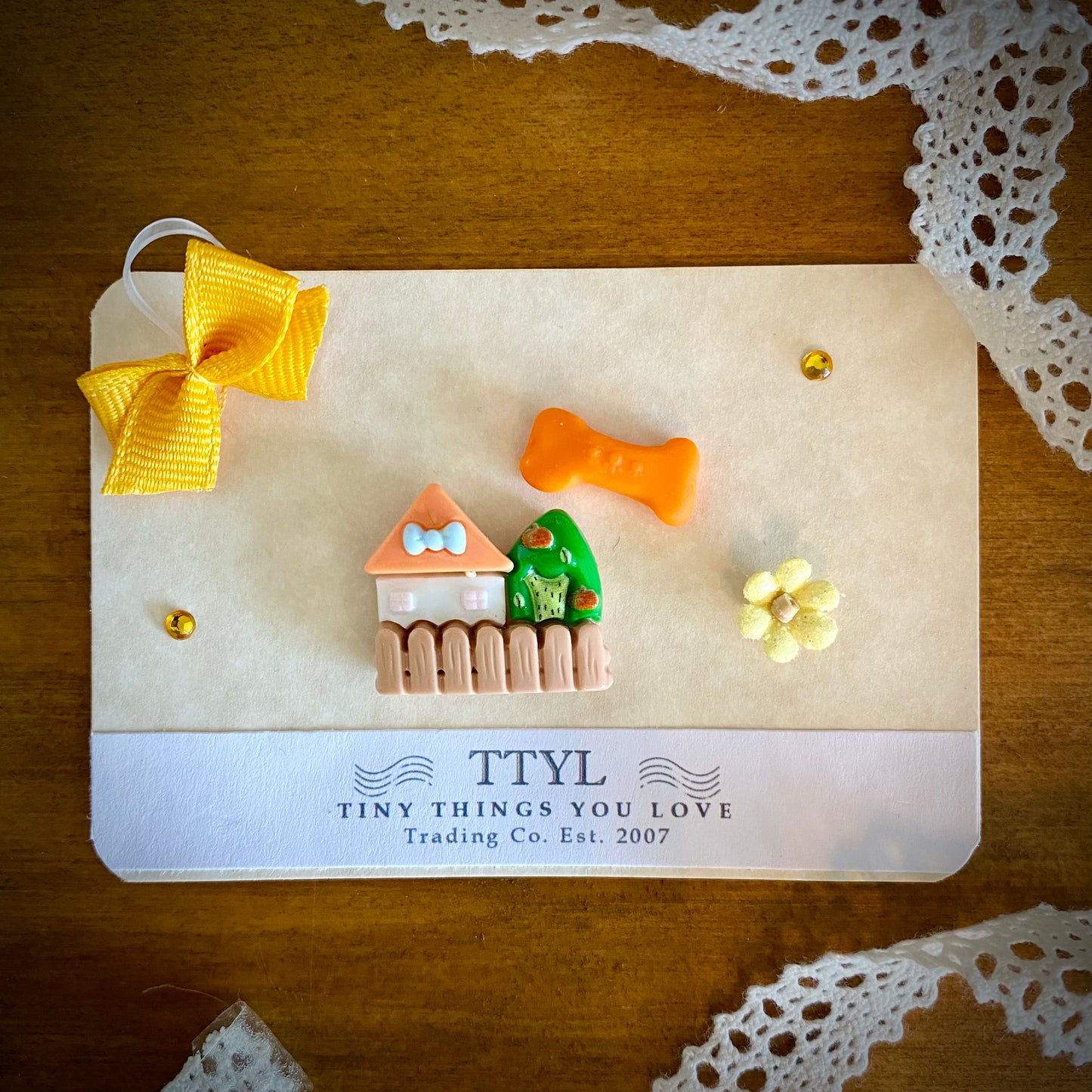 Vintage Authentic Littlest Pet Shop Llasa Apso Dog 2130 Brown White