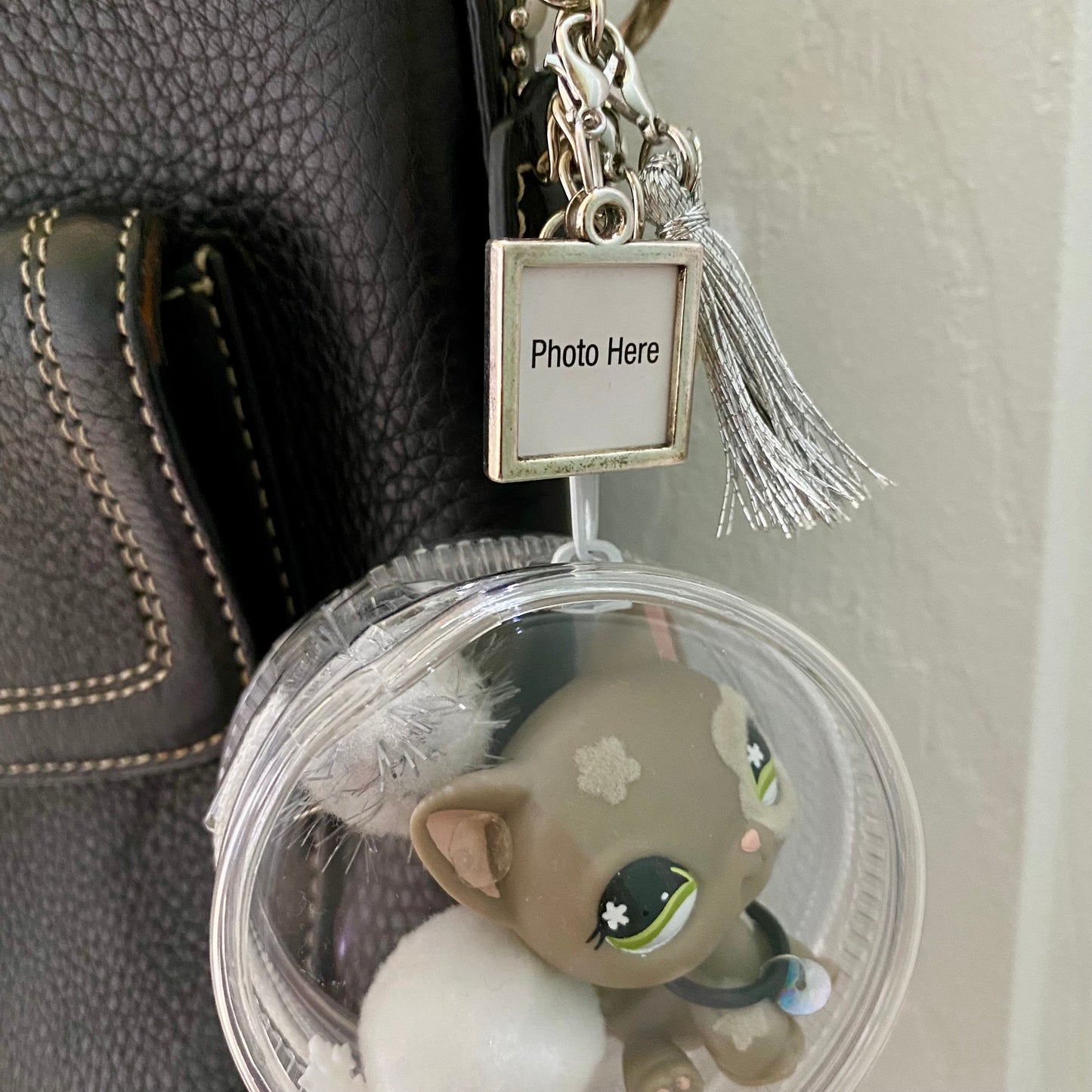 Silver Frame Charm