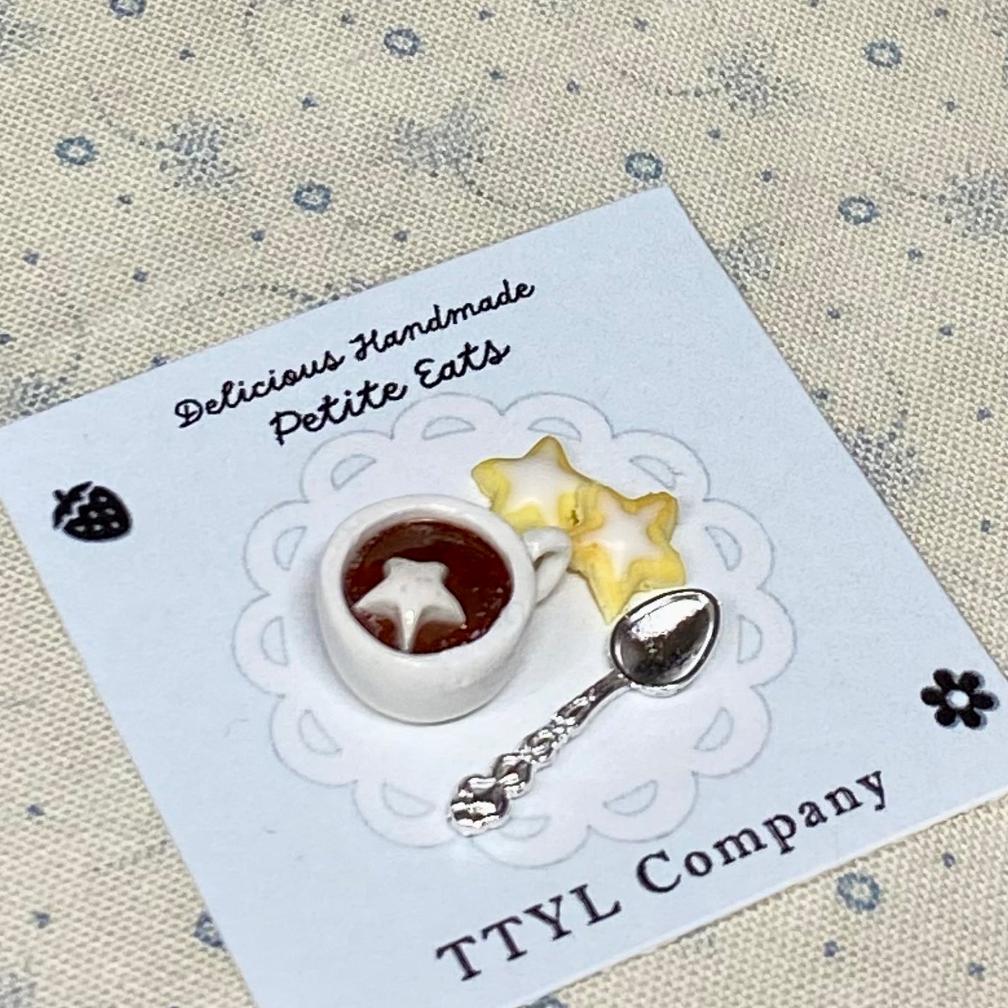 Miniature Cocoa & Star Cookies Set