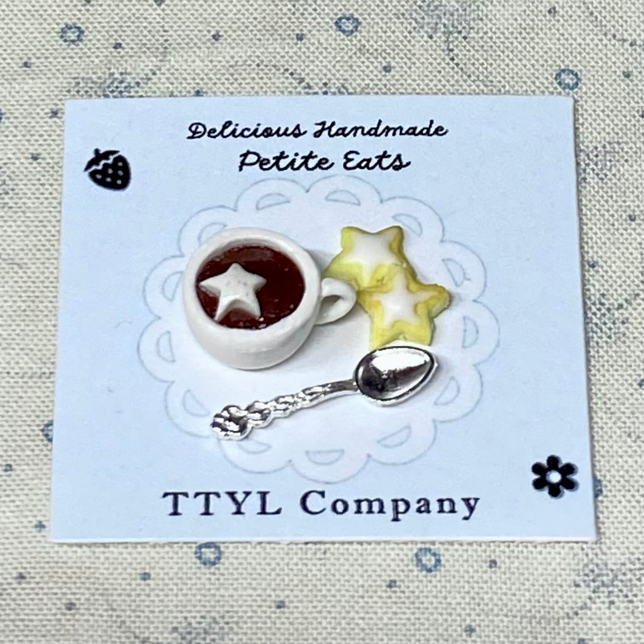 Miniature Cocoa & Star Cookies Set