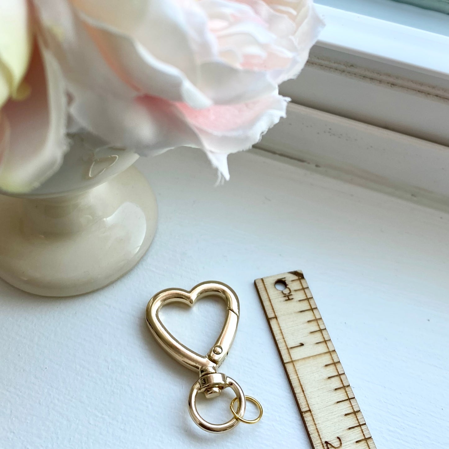 Heart Keychain Carabiner